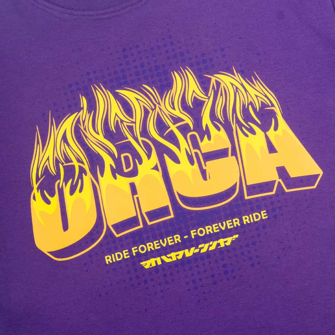 T-Shirt Short Sleeve Nom - Royal Purple