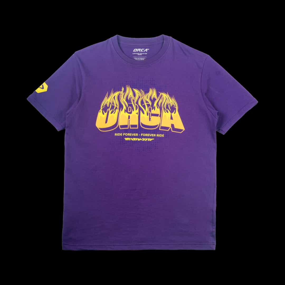 T-Shirt Short Sleeve Nom - Royal Purple
