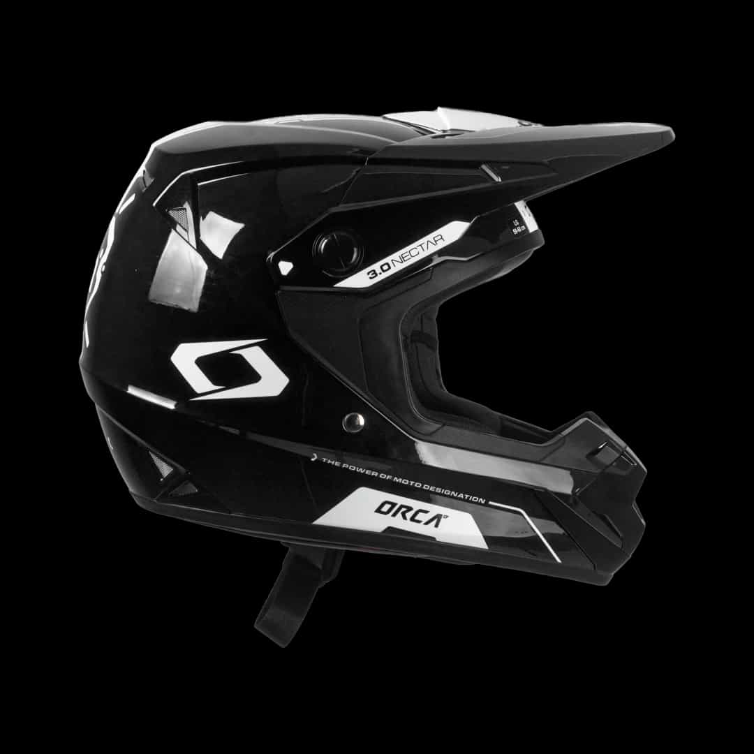 Orca Powergear - Helm Orca Atom Nectar 3.0 Black White