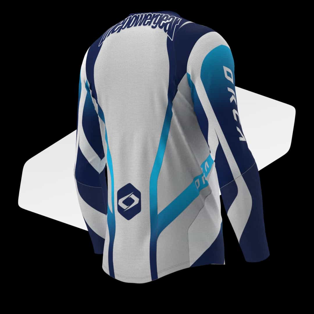 Ready Stock - Jersey Ultima 2025 Hyperline Blue-White