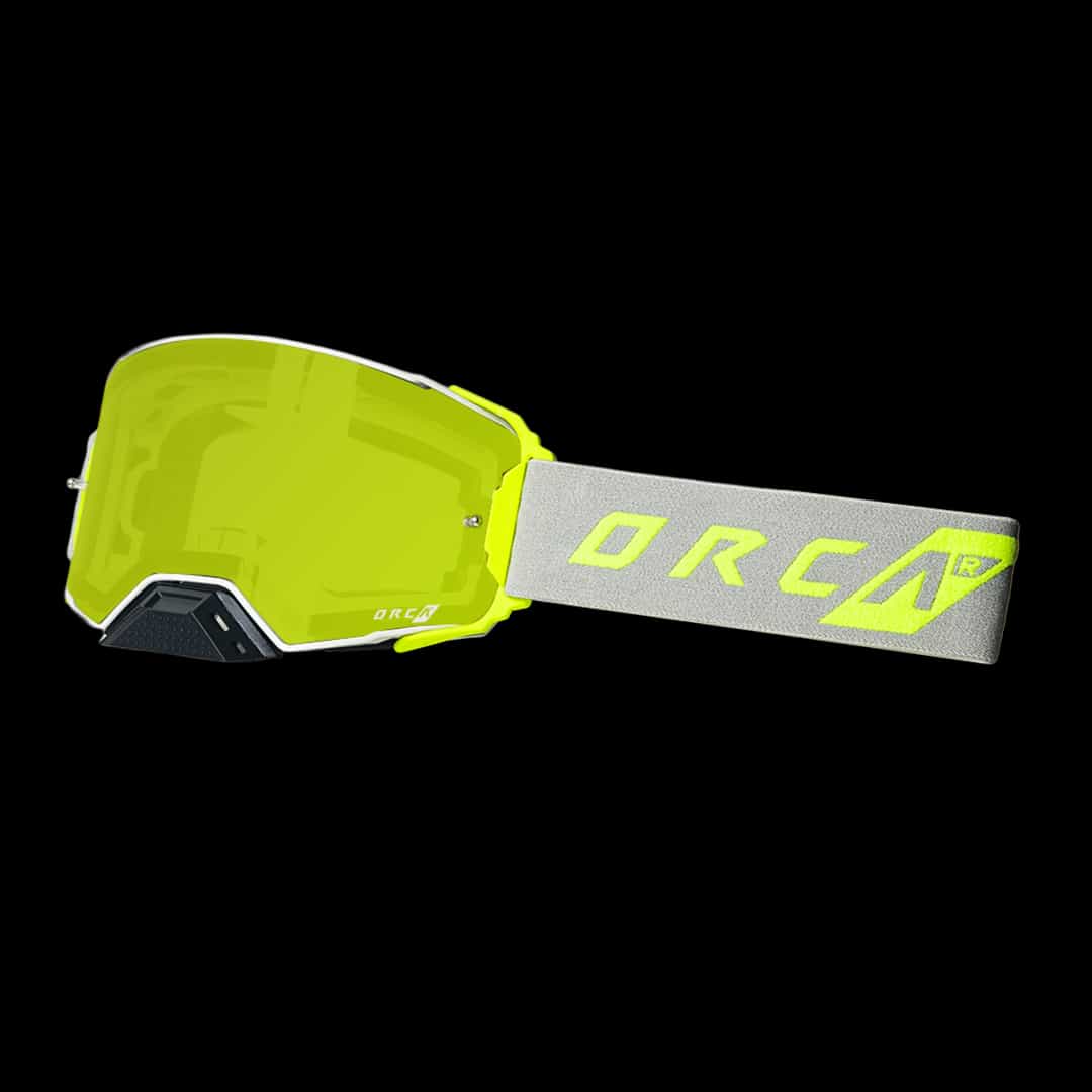 Orca Powergear - Goggle Frameless Armora 2.0 Grey Yellow Fluo