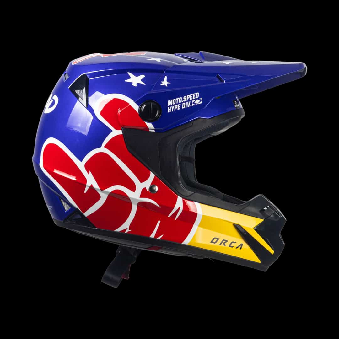 Orca Powergear - Helm Atom ORCA X FIANMUH - Slur Style - Candy