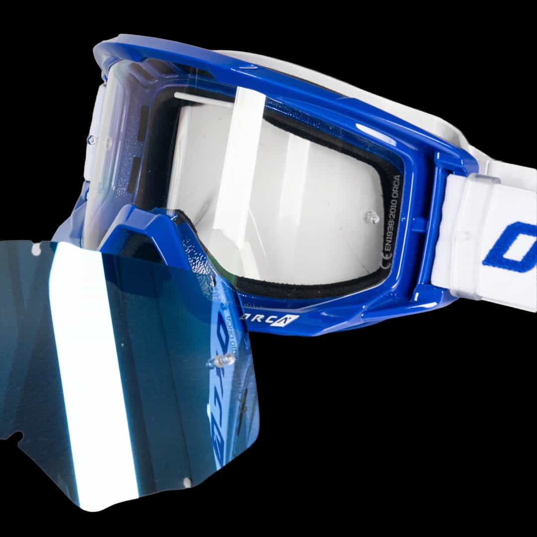 Bundling Goggle Aeroview Blue White + Clear Lens Aeroview Spectra-x