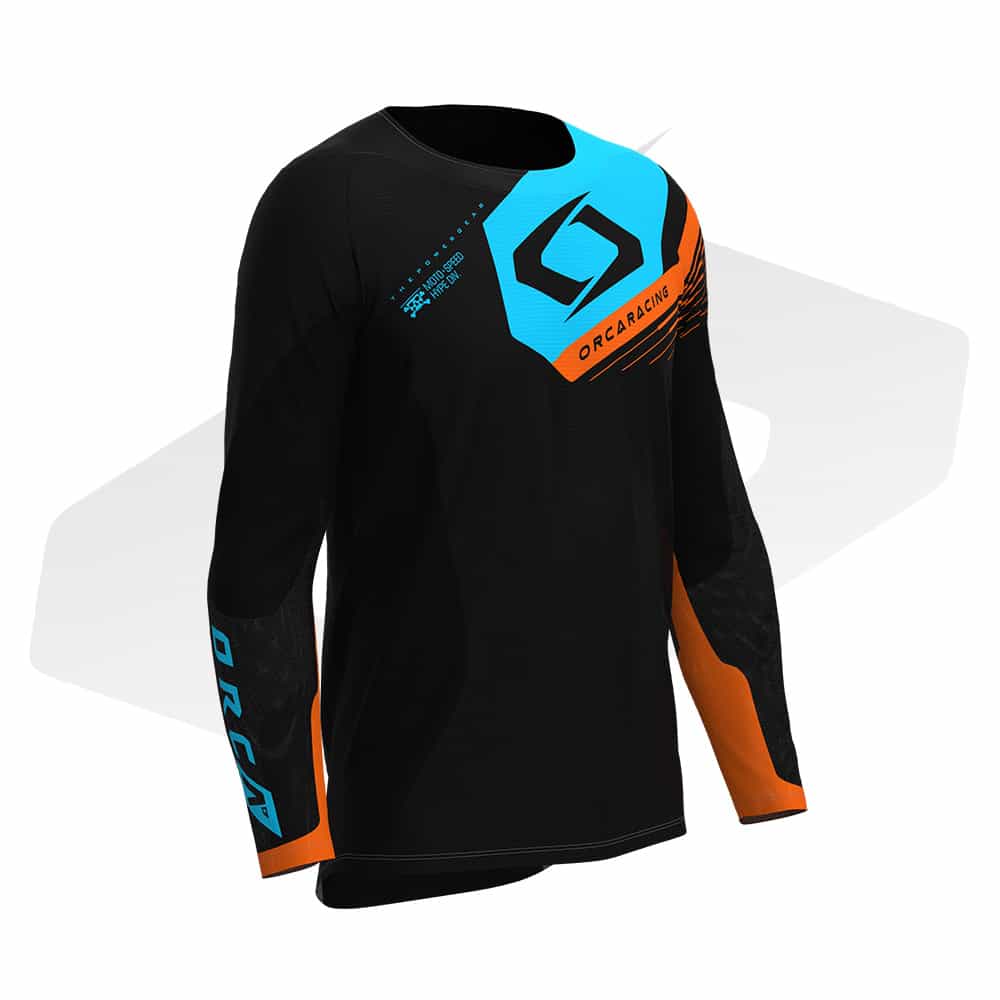 Ready Stock - Jersey Pro 2025 Victus Black-Blue-Orange